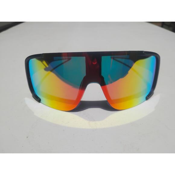 POAT Brand Unisex Sunglasses Multicolor Lense Black Frame Tented Great Condition - Picture 1 of 6